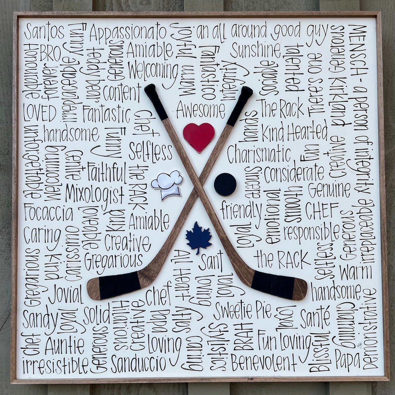 Hockey/Lax Team 24x24