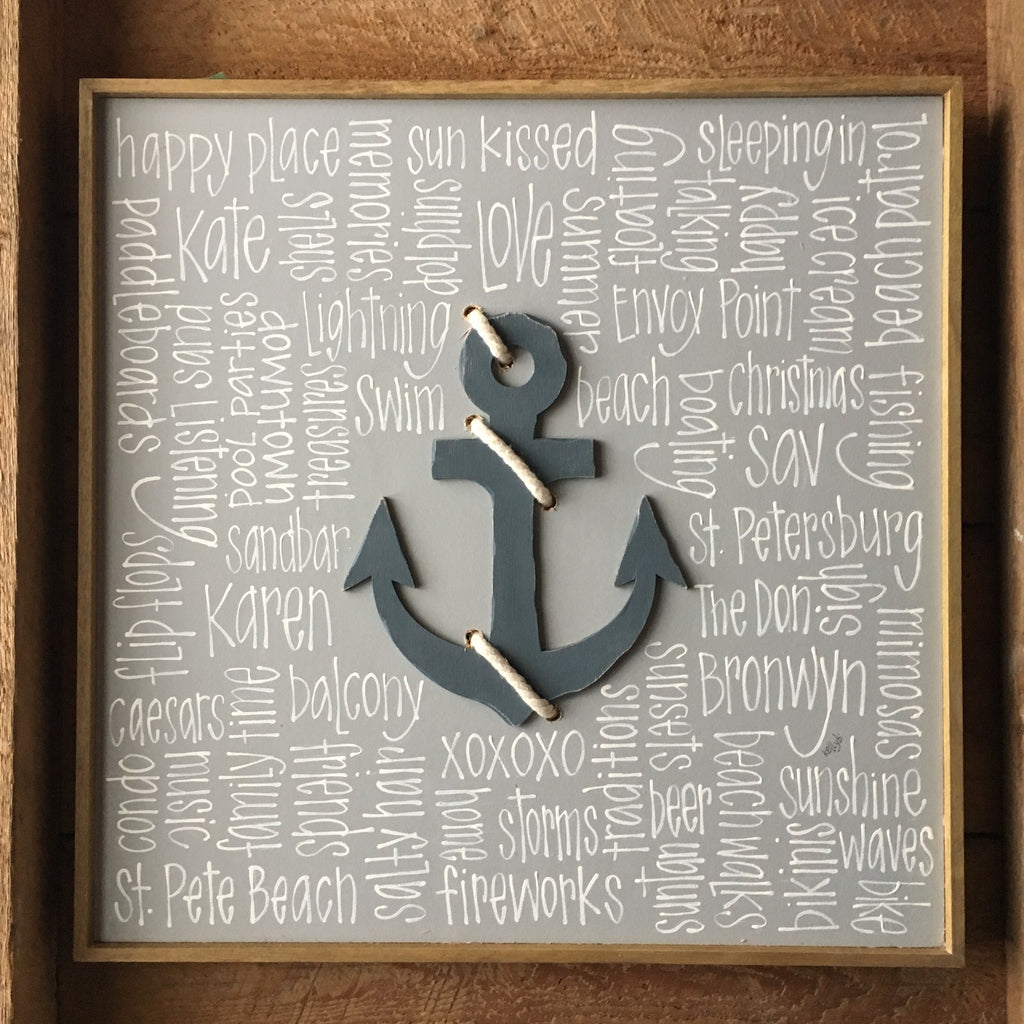 Anchors Away 16x16