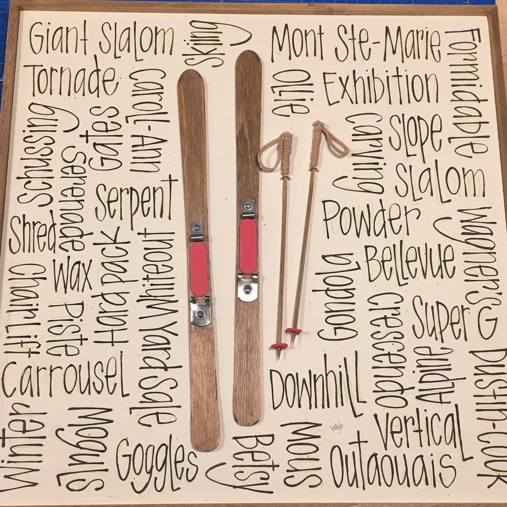 Sweet Ski Memory 16x16