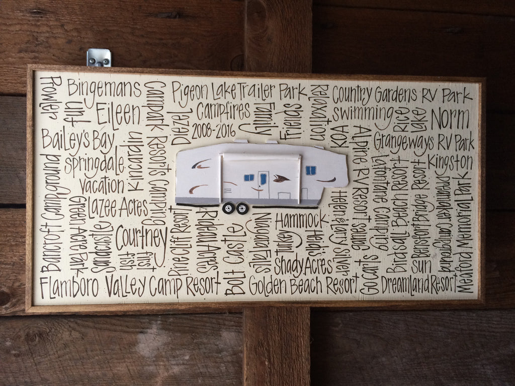 On the Road RV 16x24