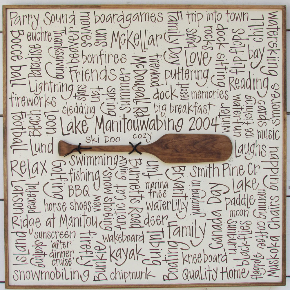 Paddle with Words