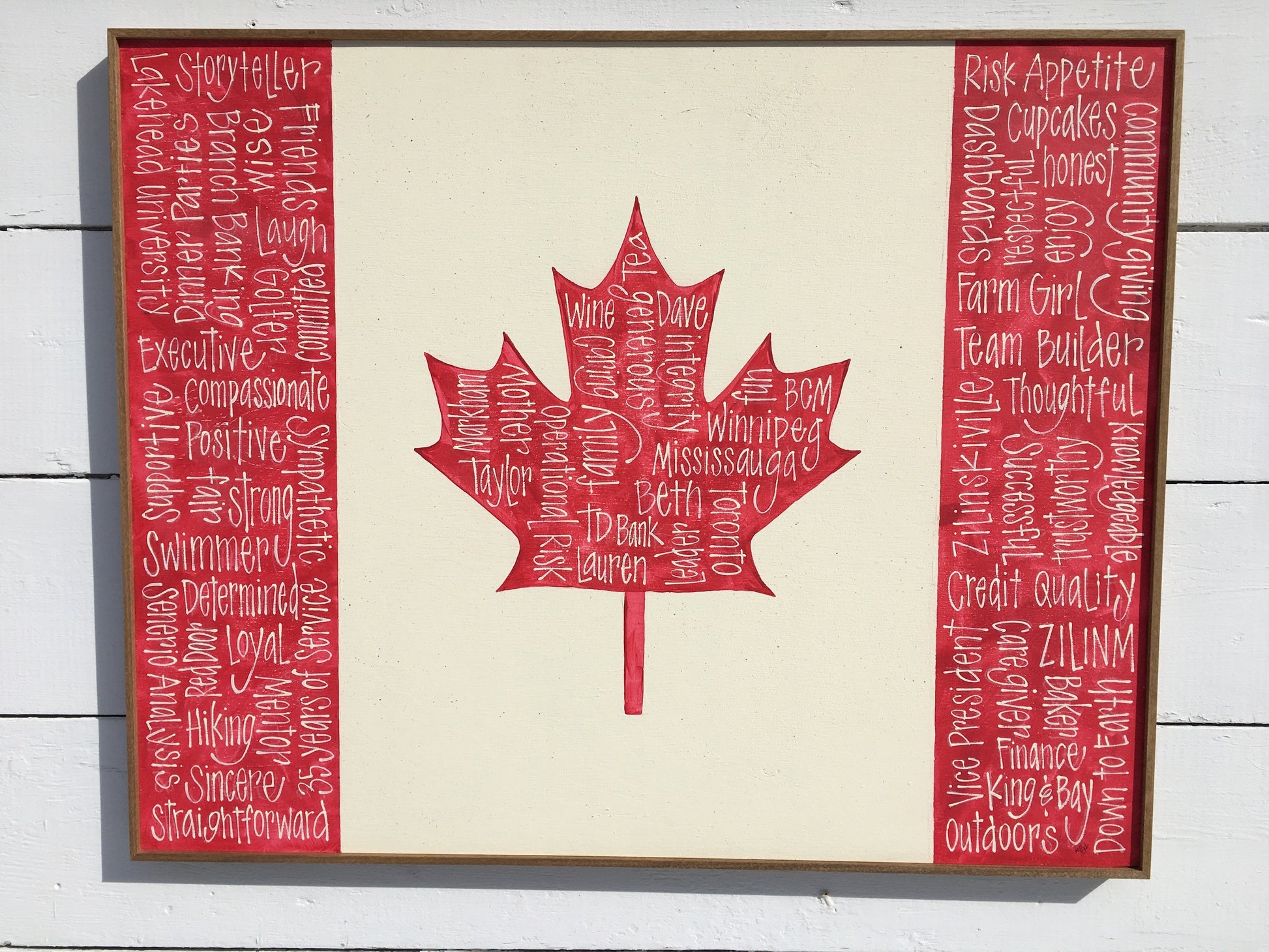 Canada Flag Tradition 24x30