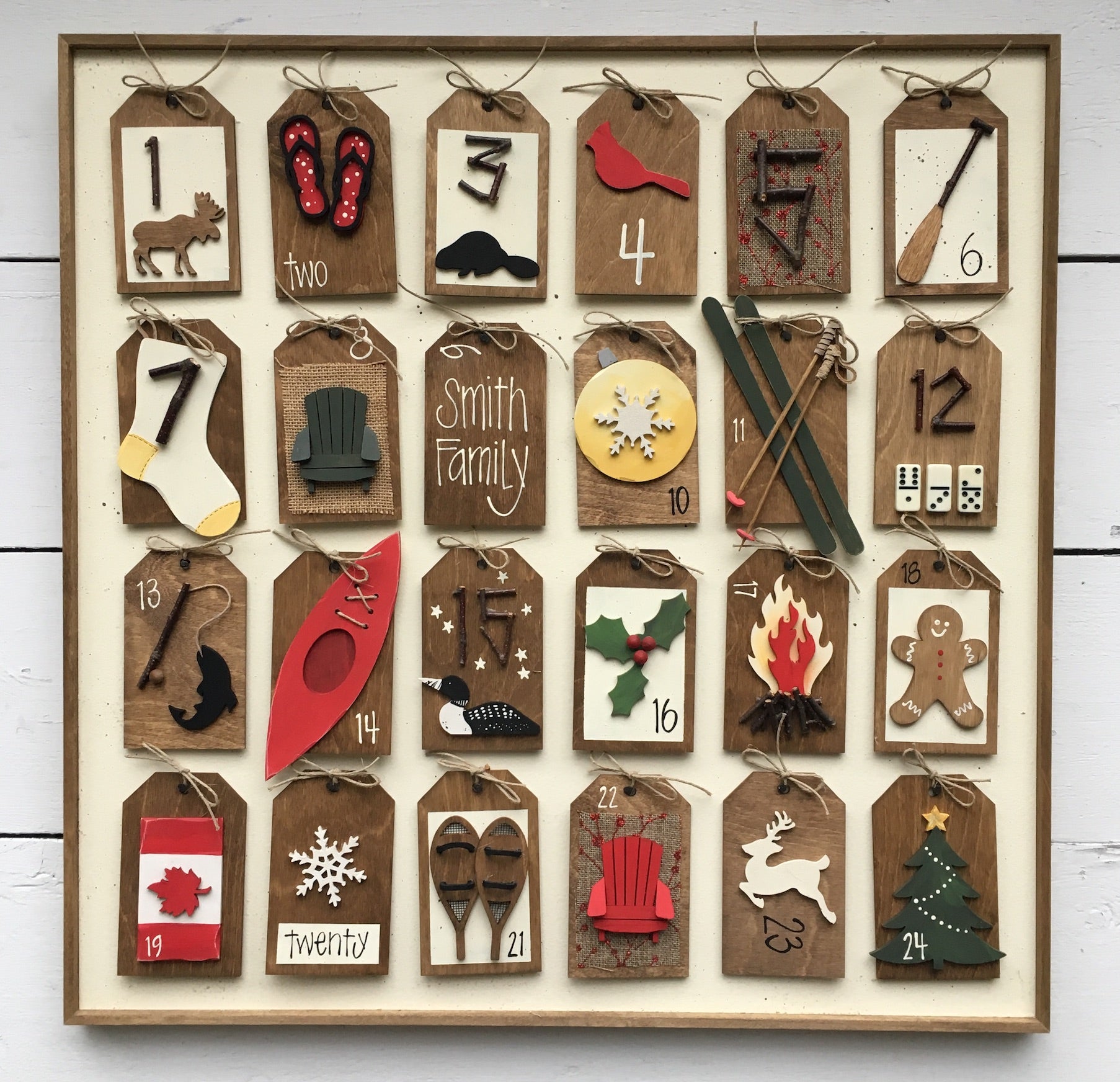 Christmas Advent Calendar 24x24