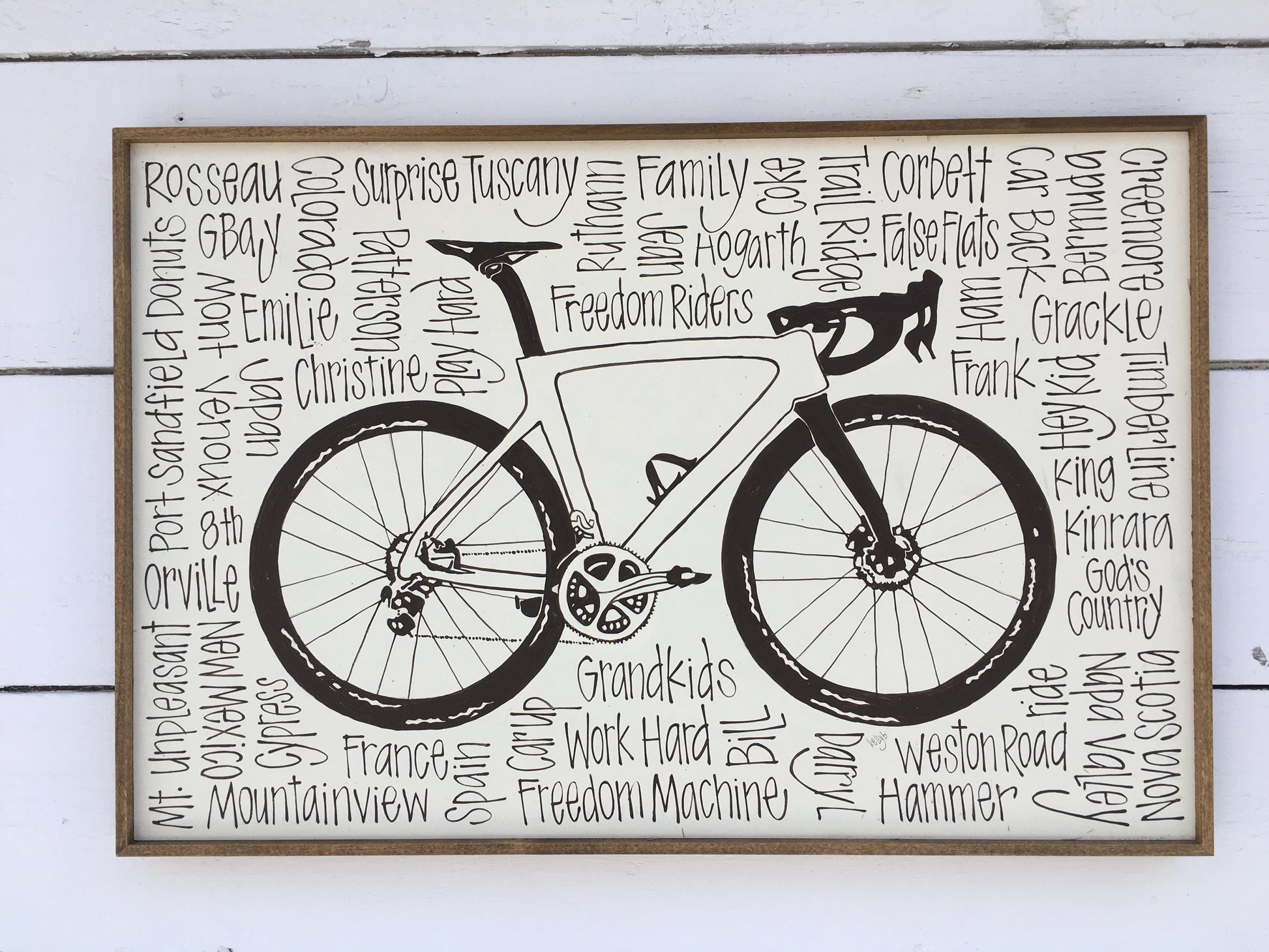 Cycle Love 16x24