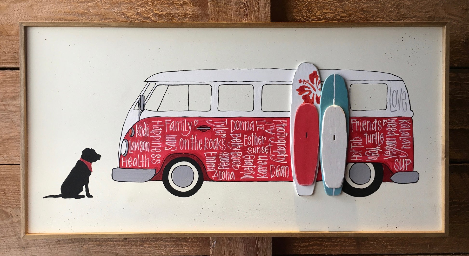 Hippie Van 12x24
