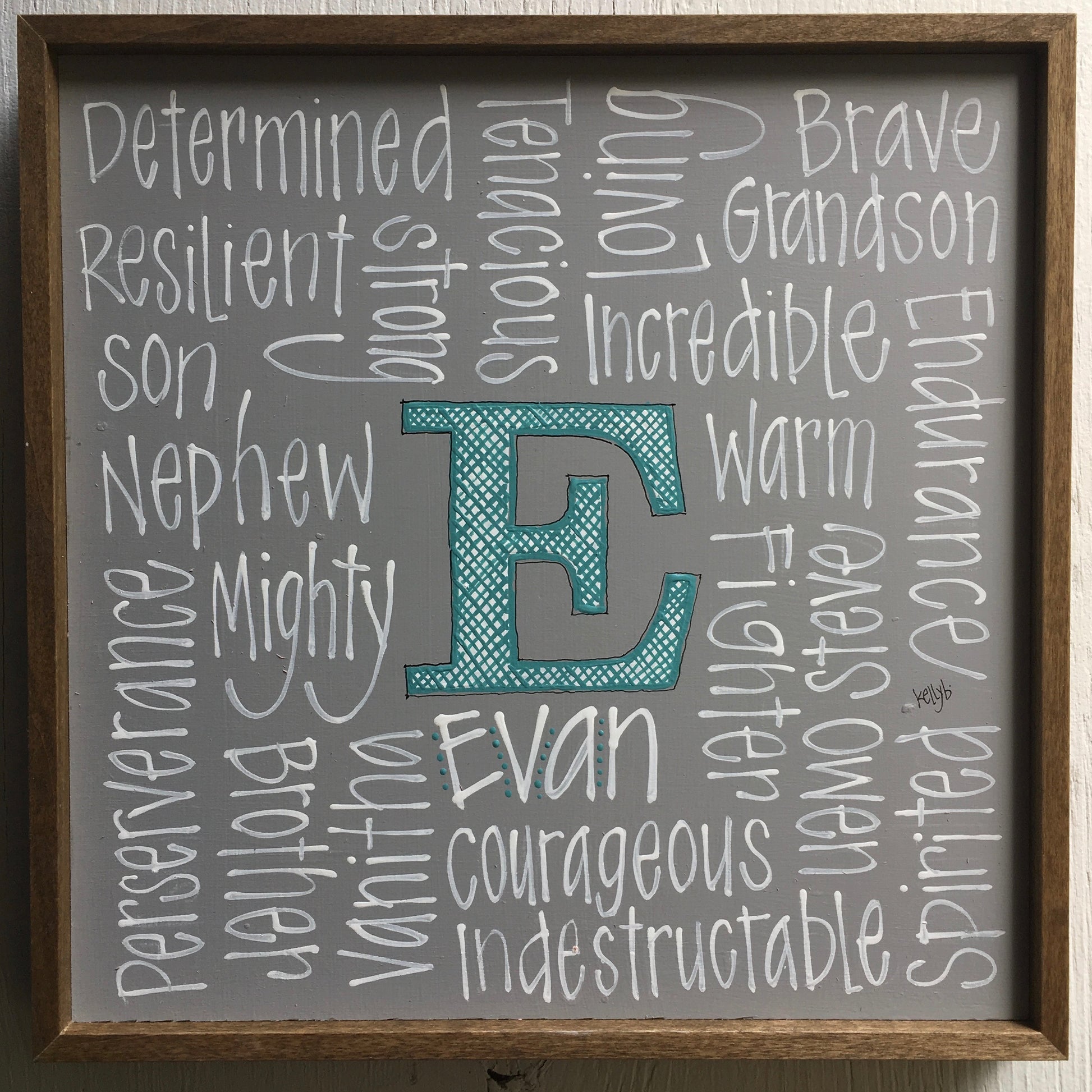 Name/Initial your Fun 10x10