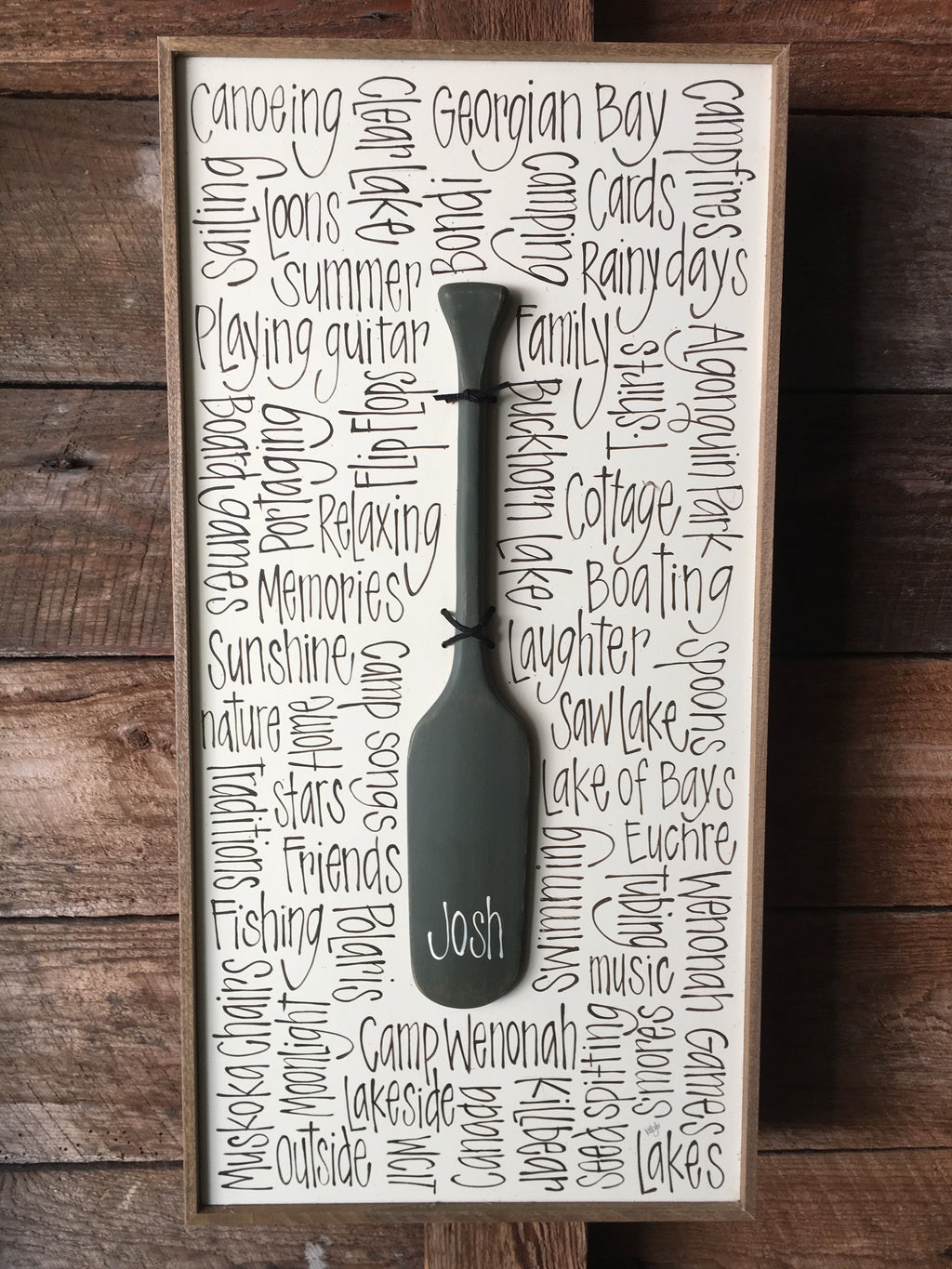 Paddle to the Cottage 12x24