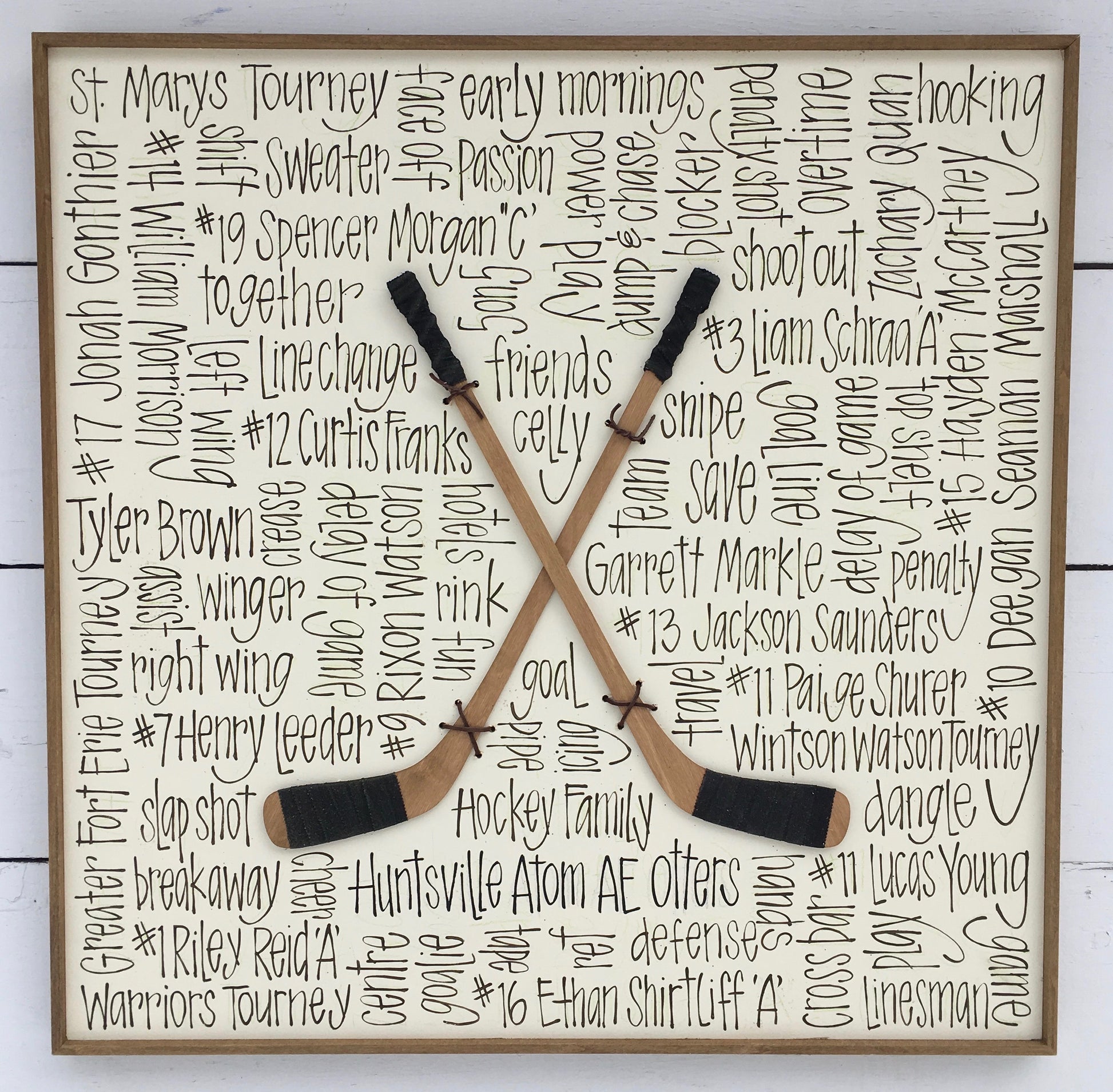 Hockey/Lax Team 24x24