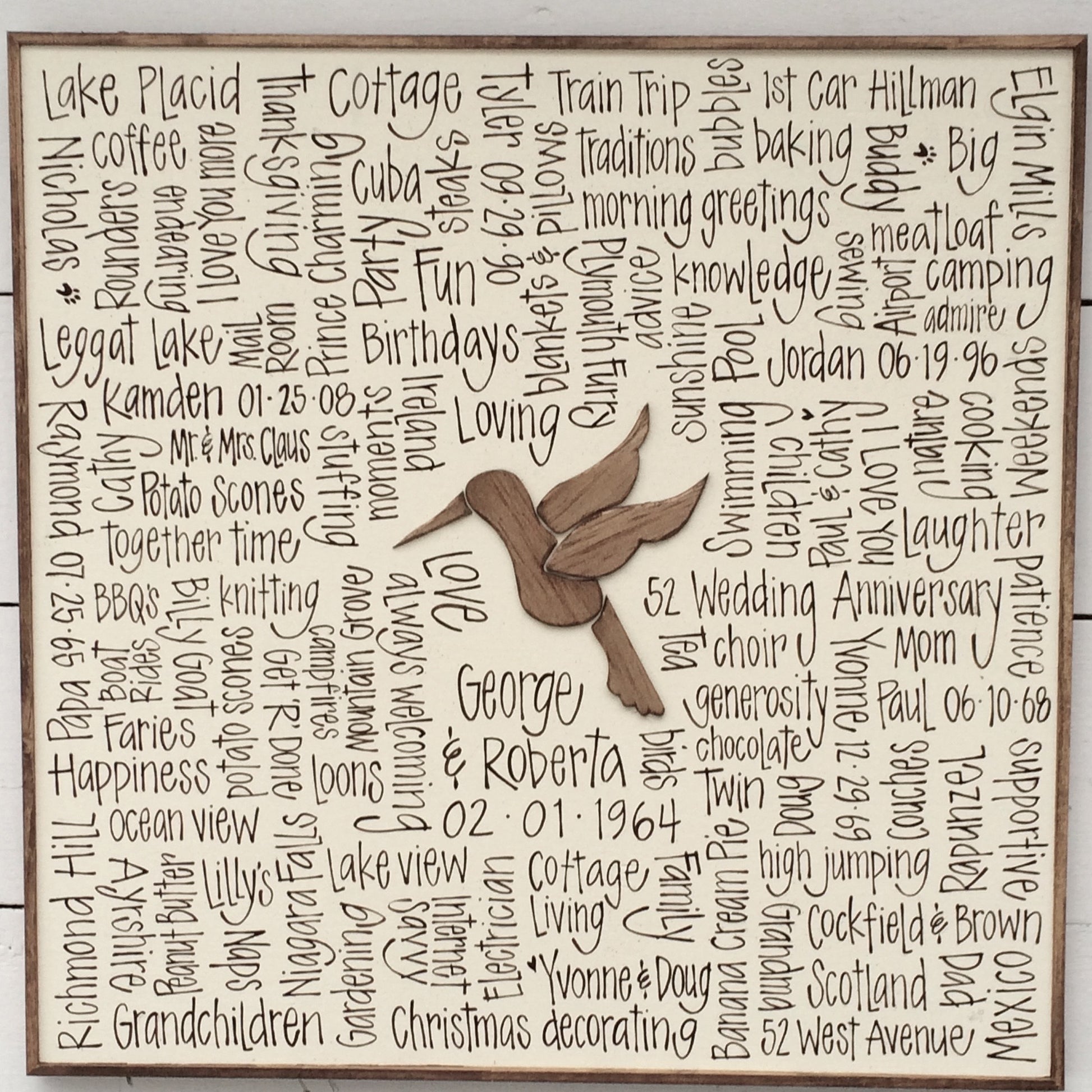 Hummingbird Connection 24x24