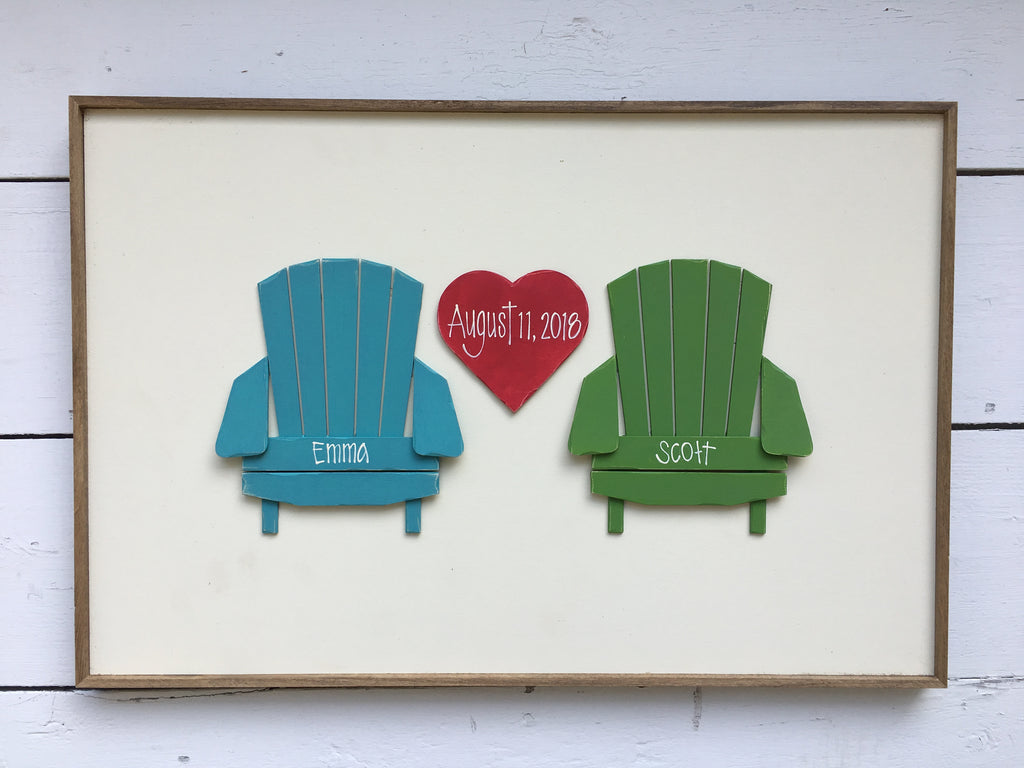 Naked Chair Duo 16x24
