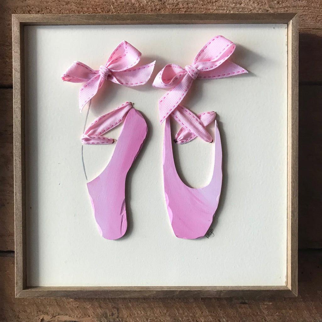 Gracefull Ballet Slippers 10x10