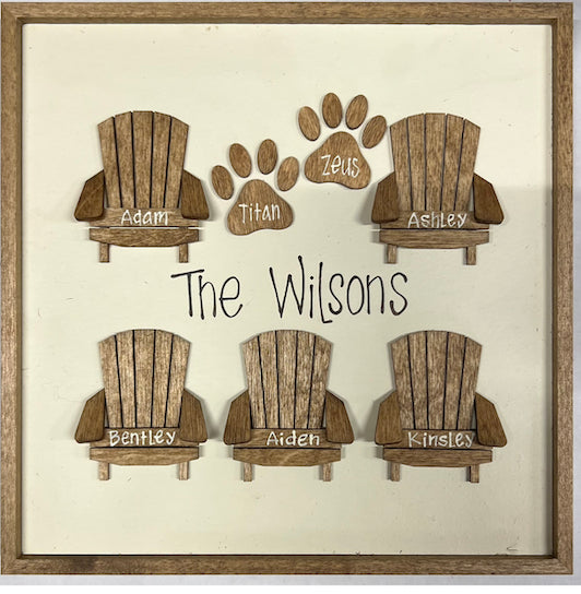 Mini Chair 5 Family 10x10