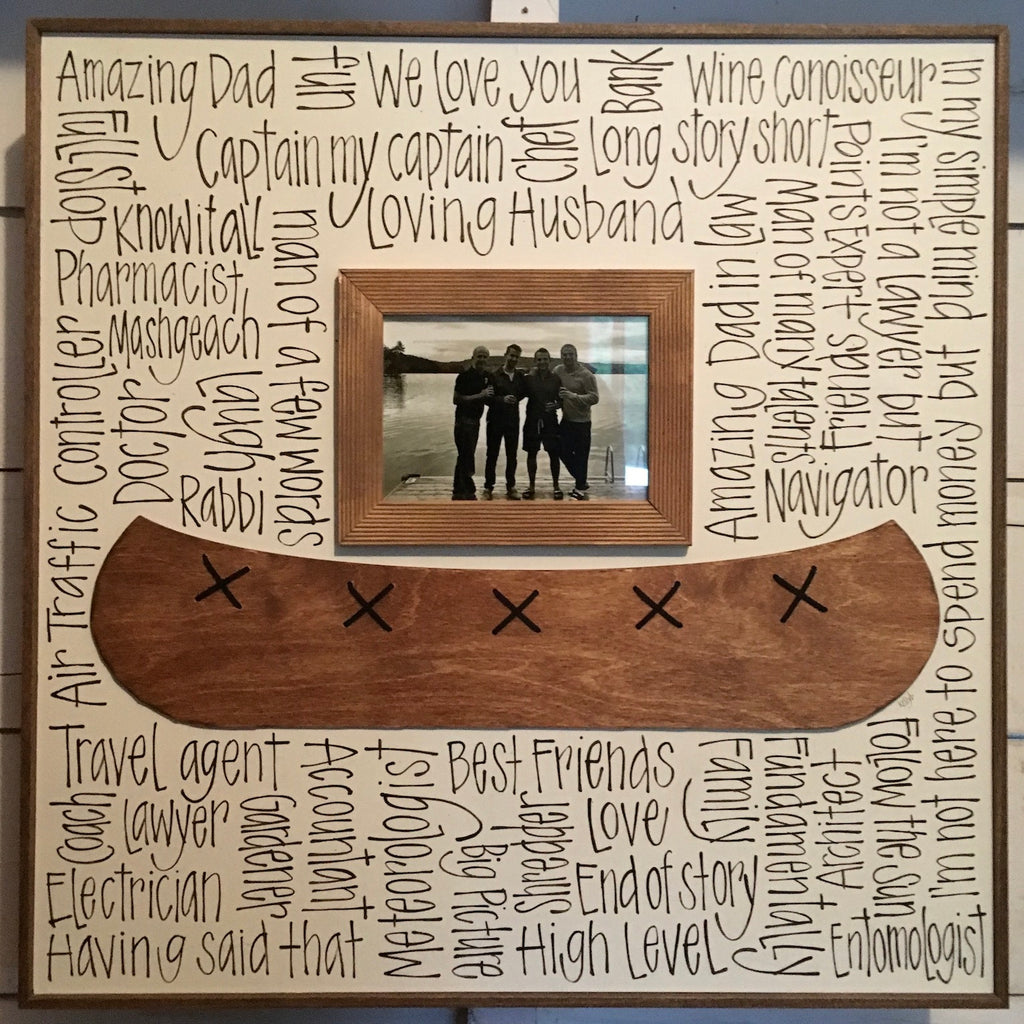 Canoe Pic 24x24