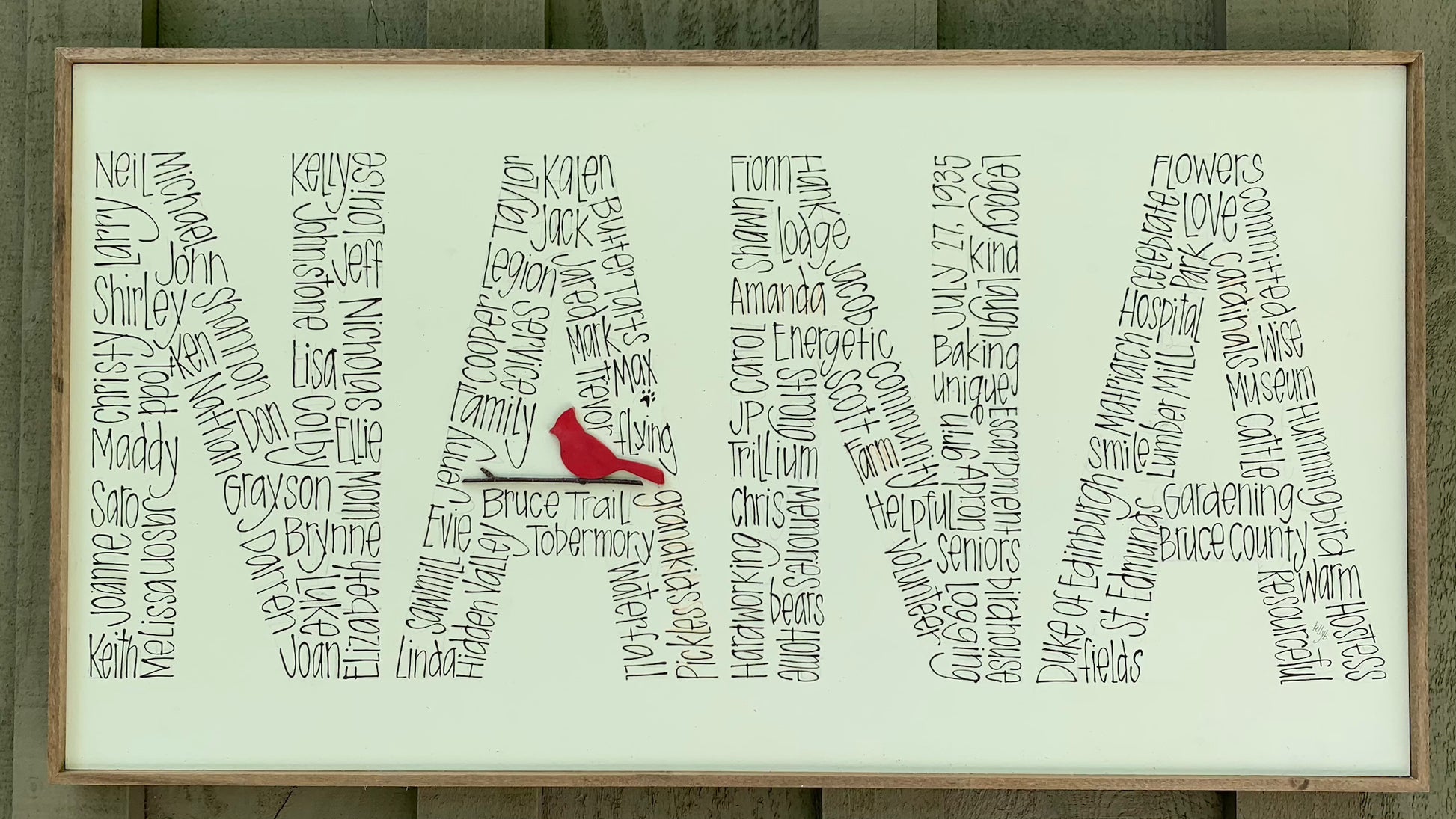 Word Letters (4-5). 16x30