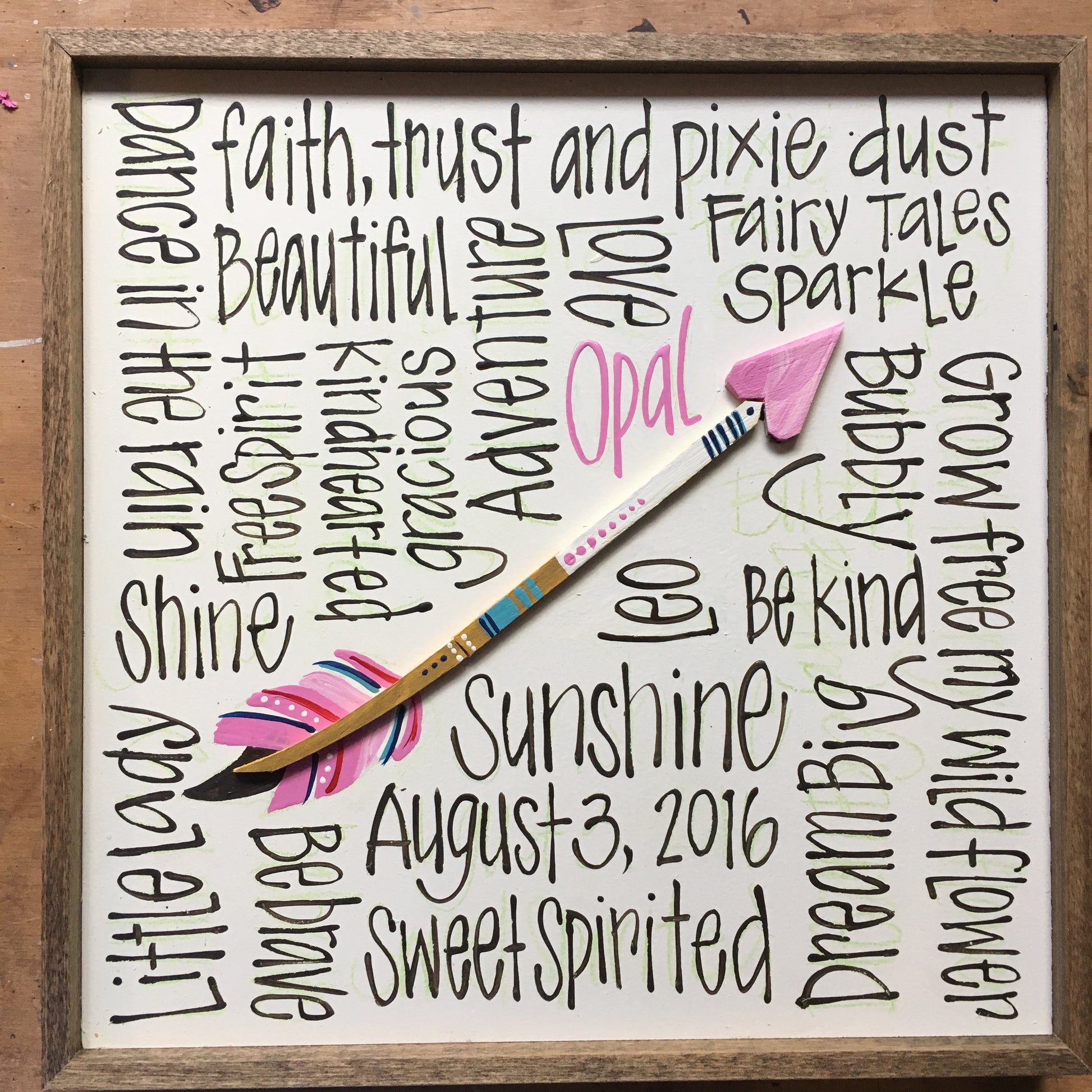 Sweet Little Arrow 10x10