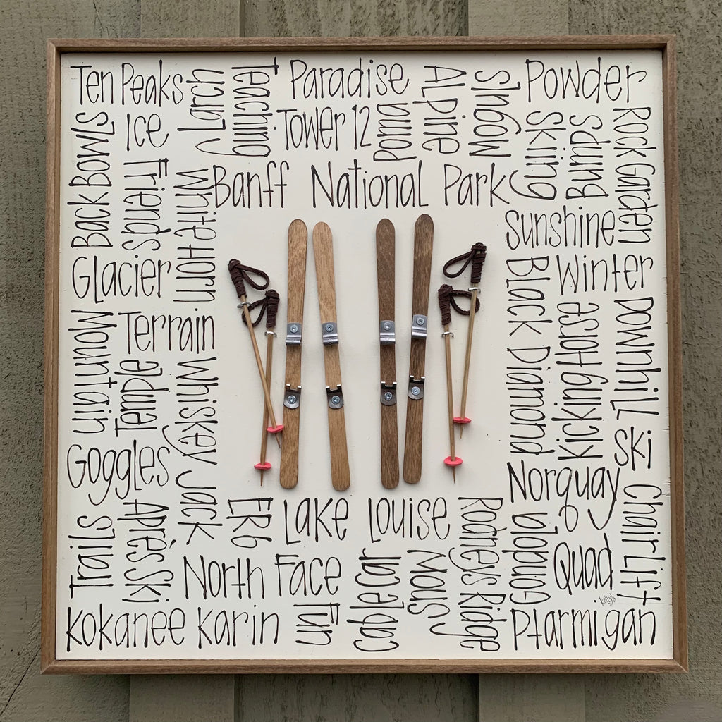 Sweet Ski Memory 16x16