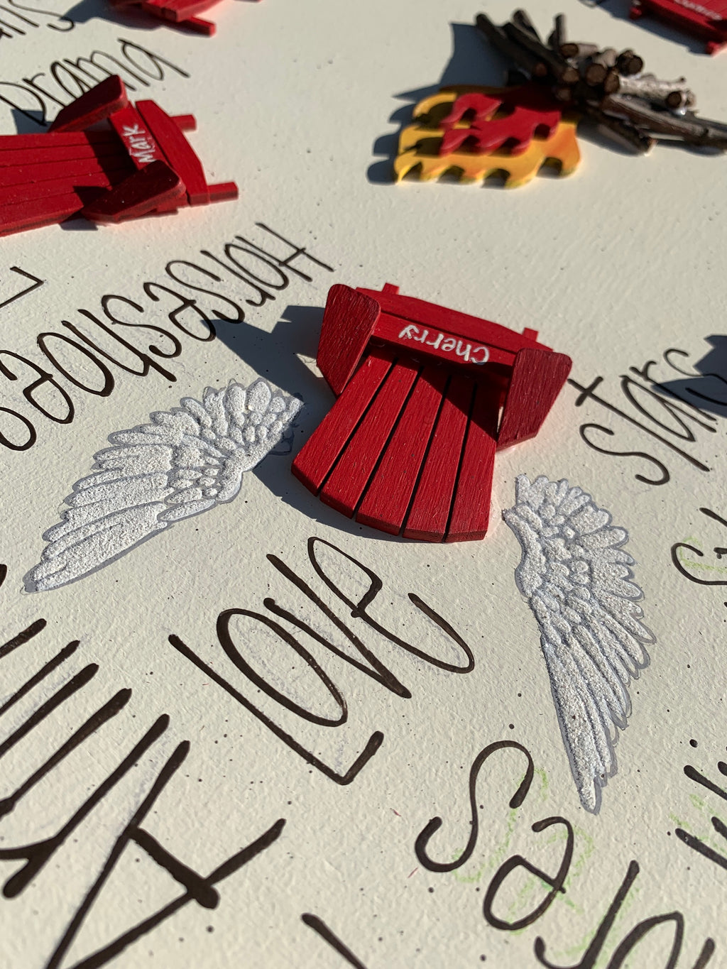 Little Circle Campfire 16x16