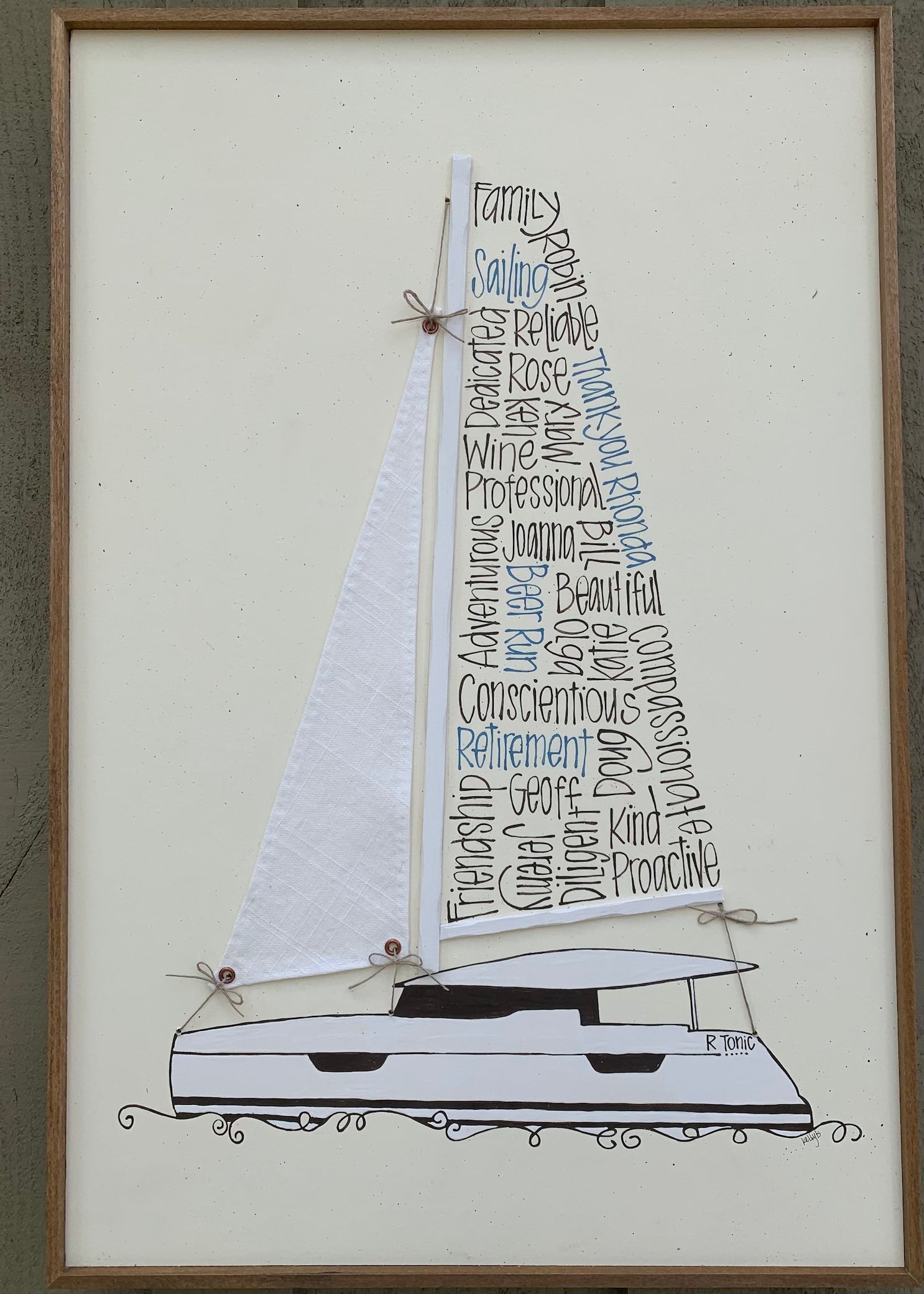 Sailing Away 16x24