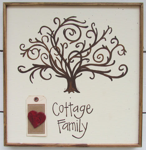Sweet Guest Book Tree with Chairs