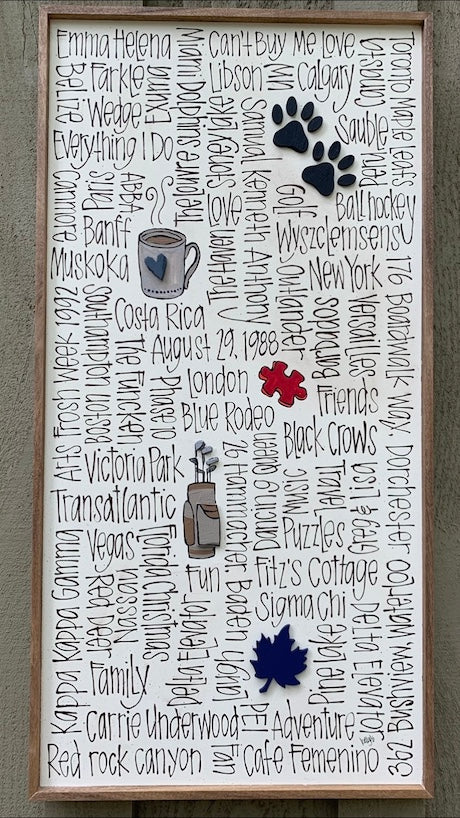 Cottage Choice - 3 or 5 items 12x24