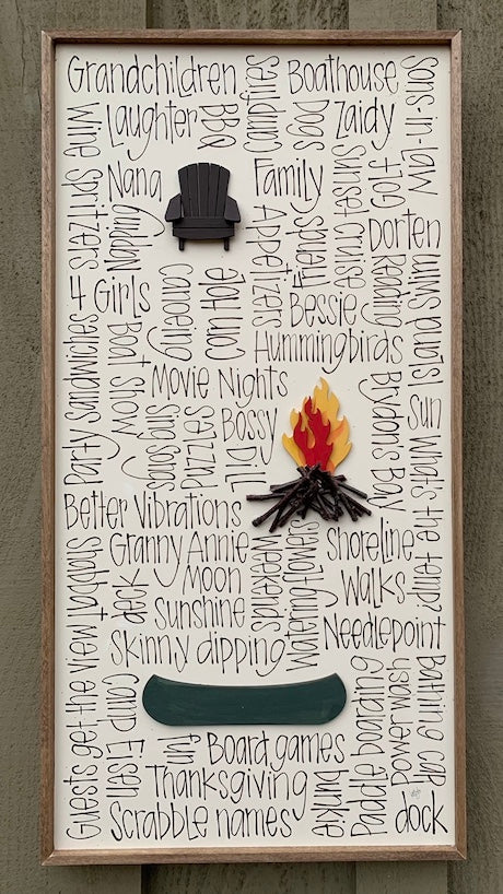 Cottage Choice - 3 or 5 items 12x24