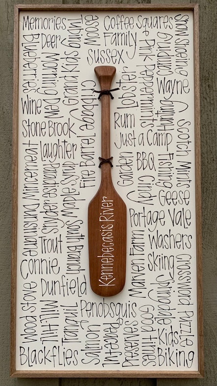 Paddle to the Cottage 12x24