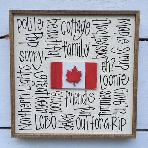 Mini Canada Flag or...