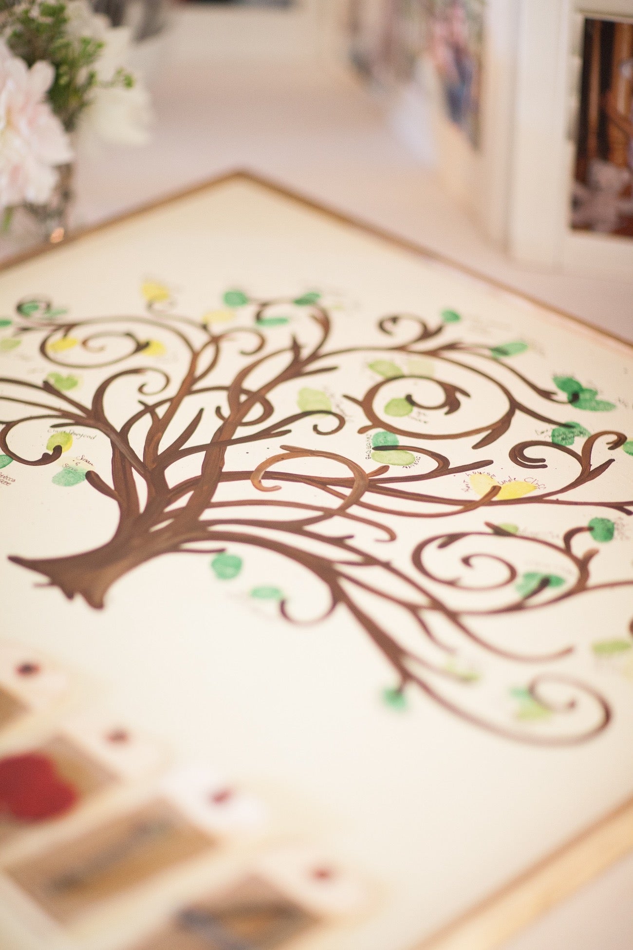 Sweet Guest Book Tree 16x16