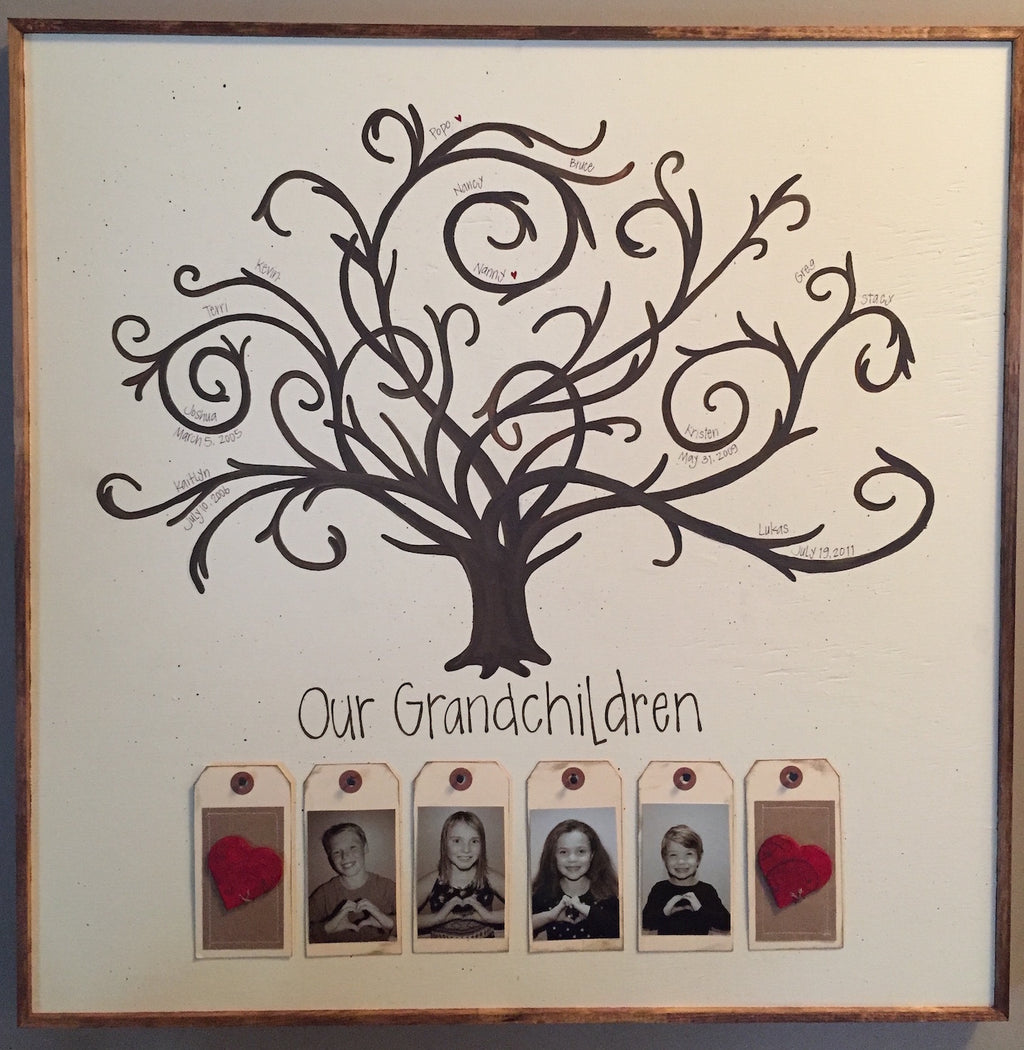 Big Guest Book Family Tree 24x24