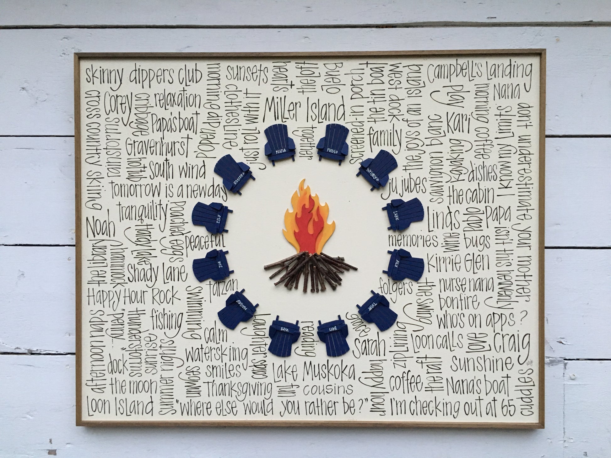 Huge Campfire Circle 24x30