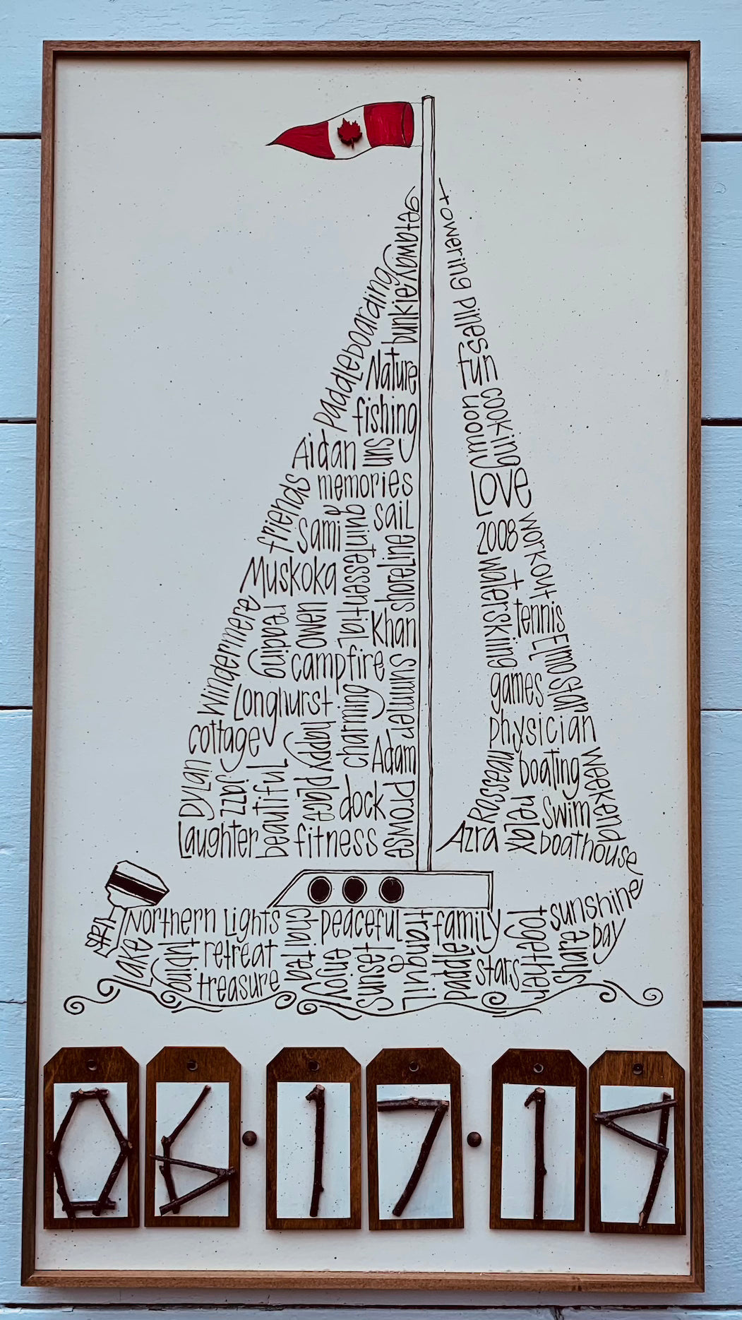 More Sailing Away 16x30