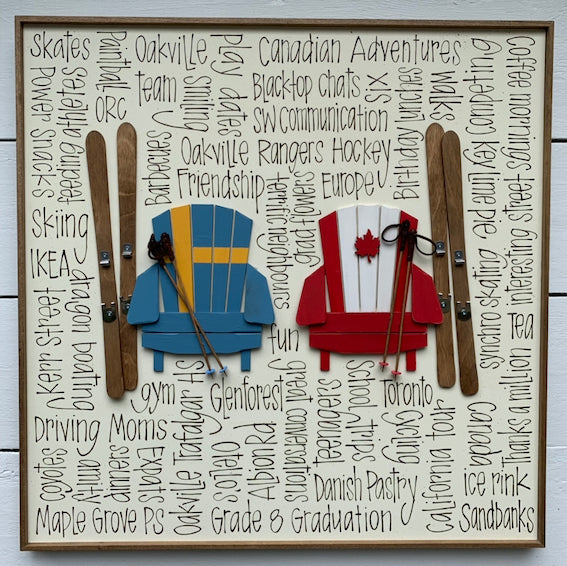 Sea to Ski - Flag Chairs 24x24