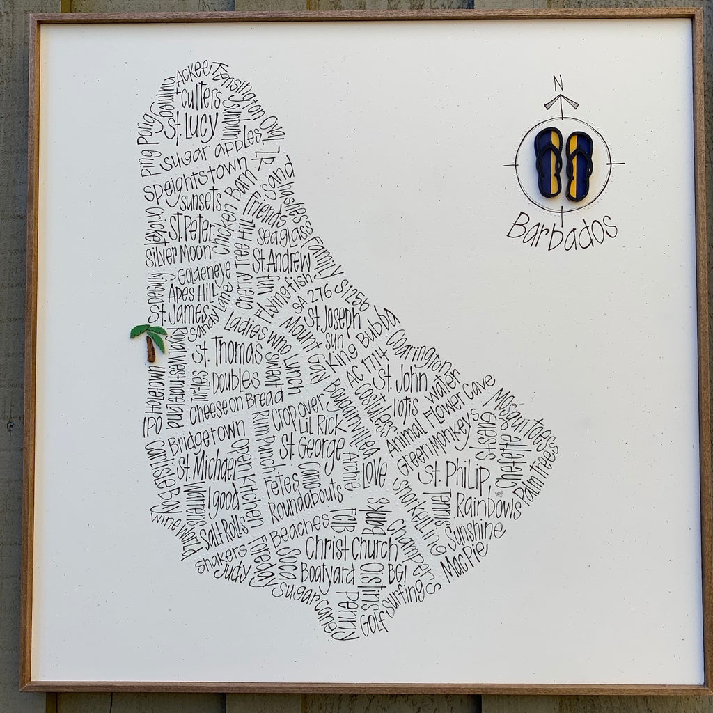 Island Love Location 24x24