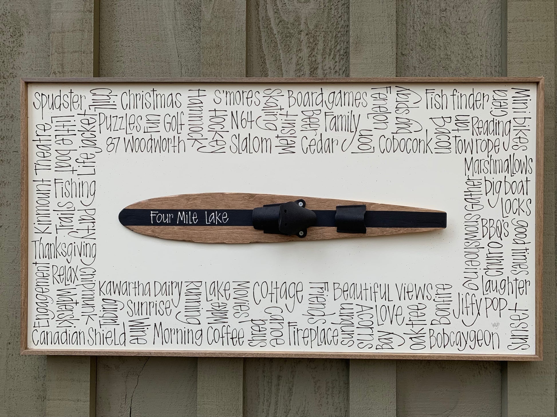 More Waterski Love. 12x24