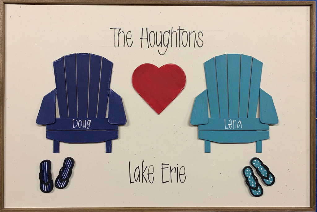 Naked Chair Duo 16x24