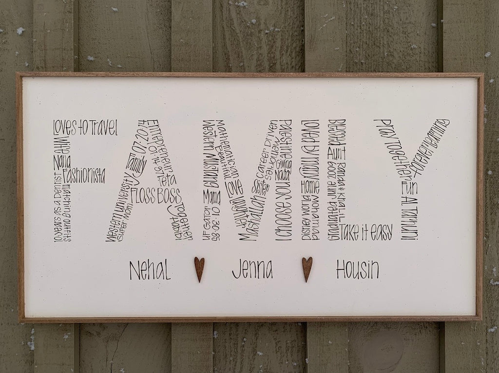 Word Letters (4-5). 16x30