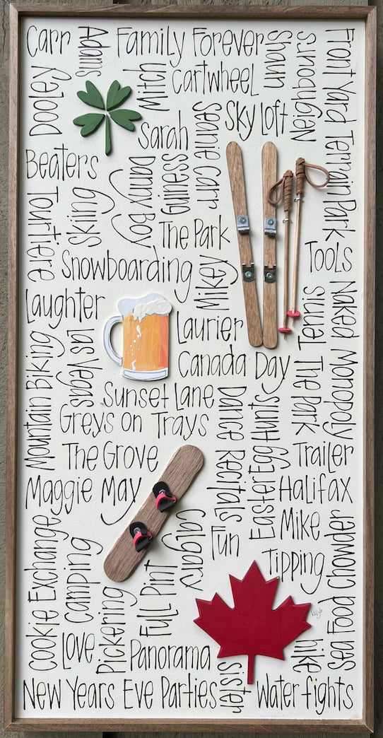 Cottage Choice - 3 or 5 items 12x24