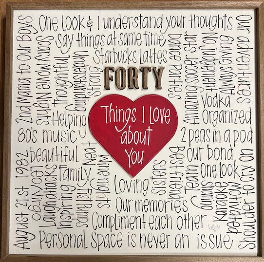 Your Sweet Heart 16x16