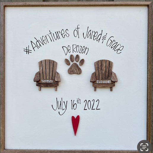 New Design 12"x12" for Sign (no words)