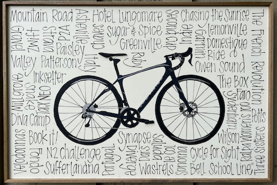 Cycle Love 16x24