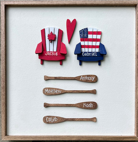 Mini Chairs & Wooden Paddles 10x10