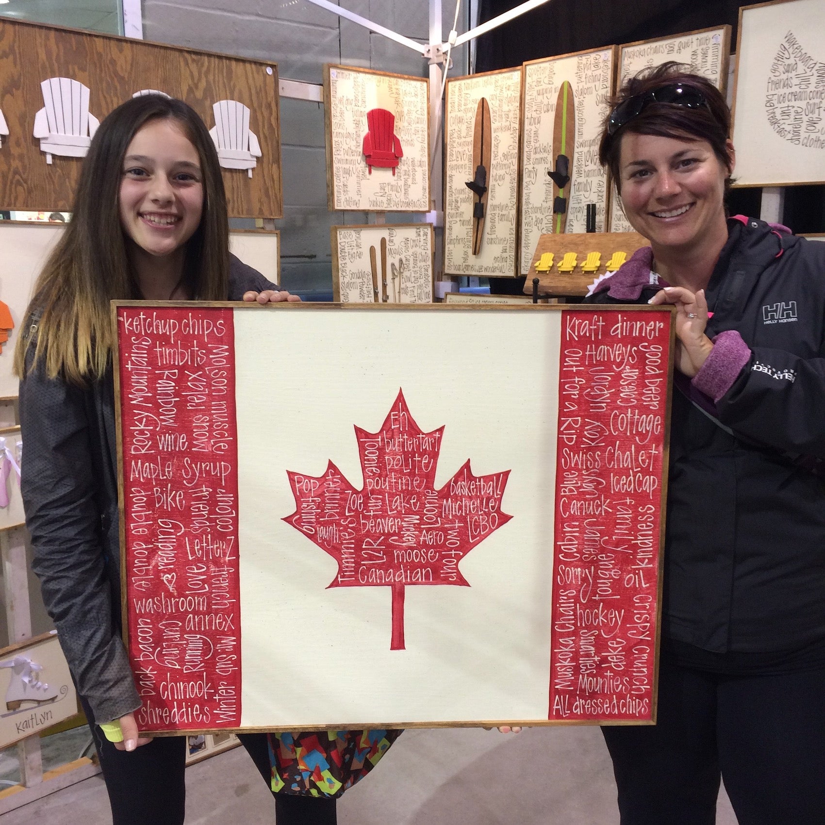 Canada Flag Tradition 24x30