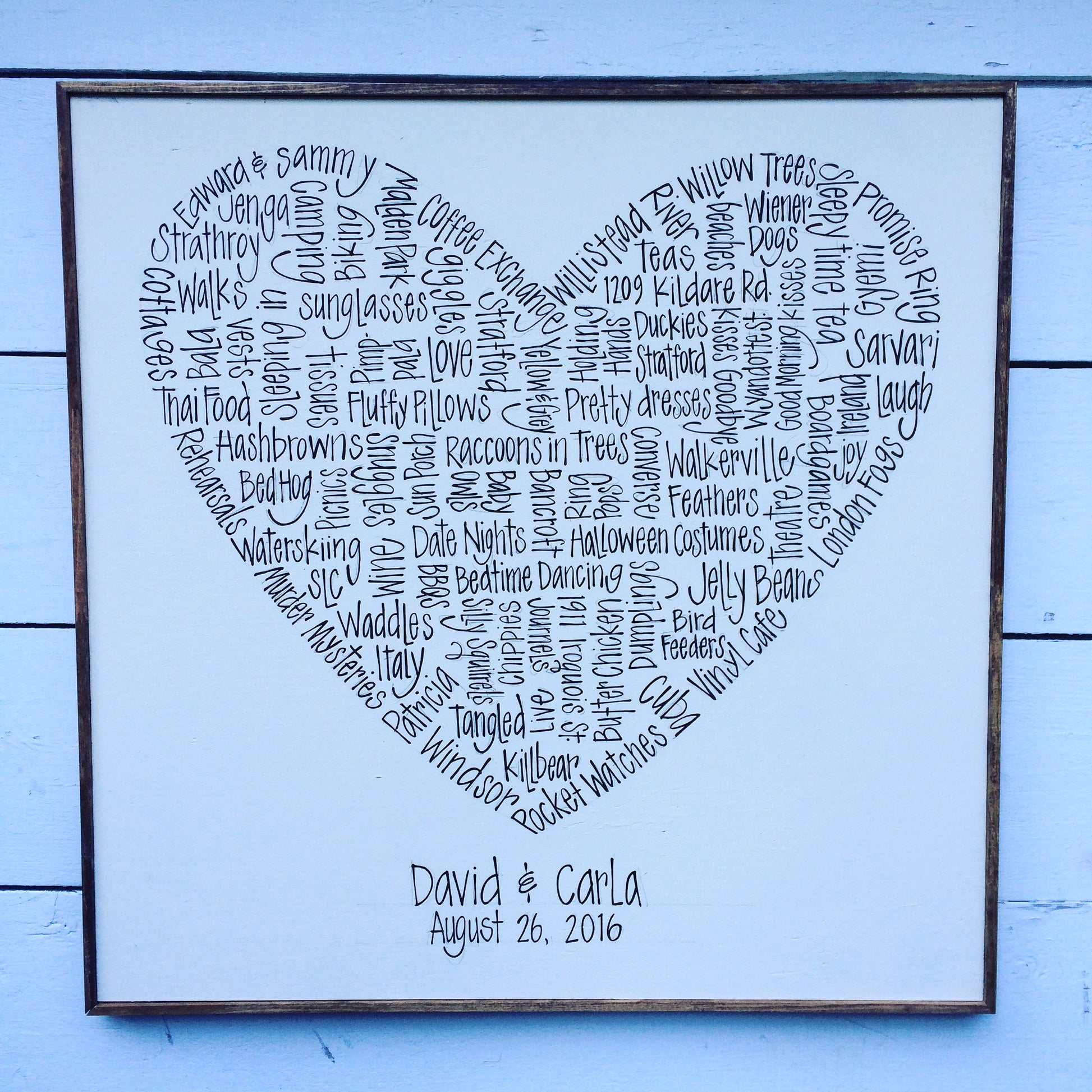 Couple's Heart 24x24