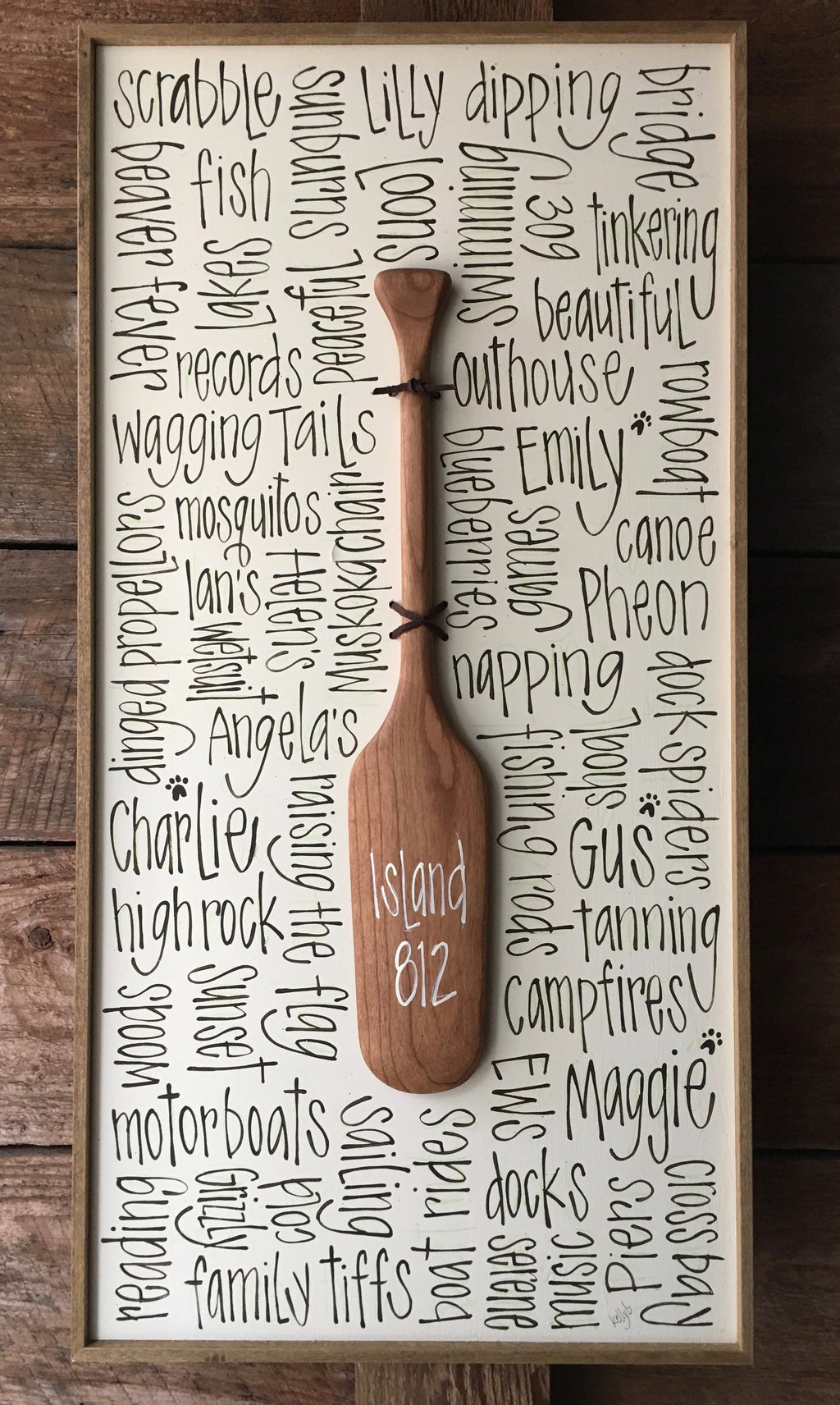 Paddle to the Cottage 12x24