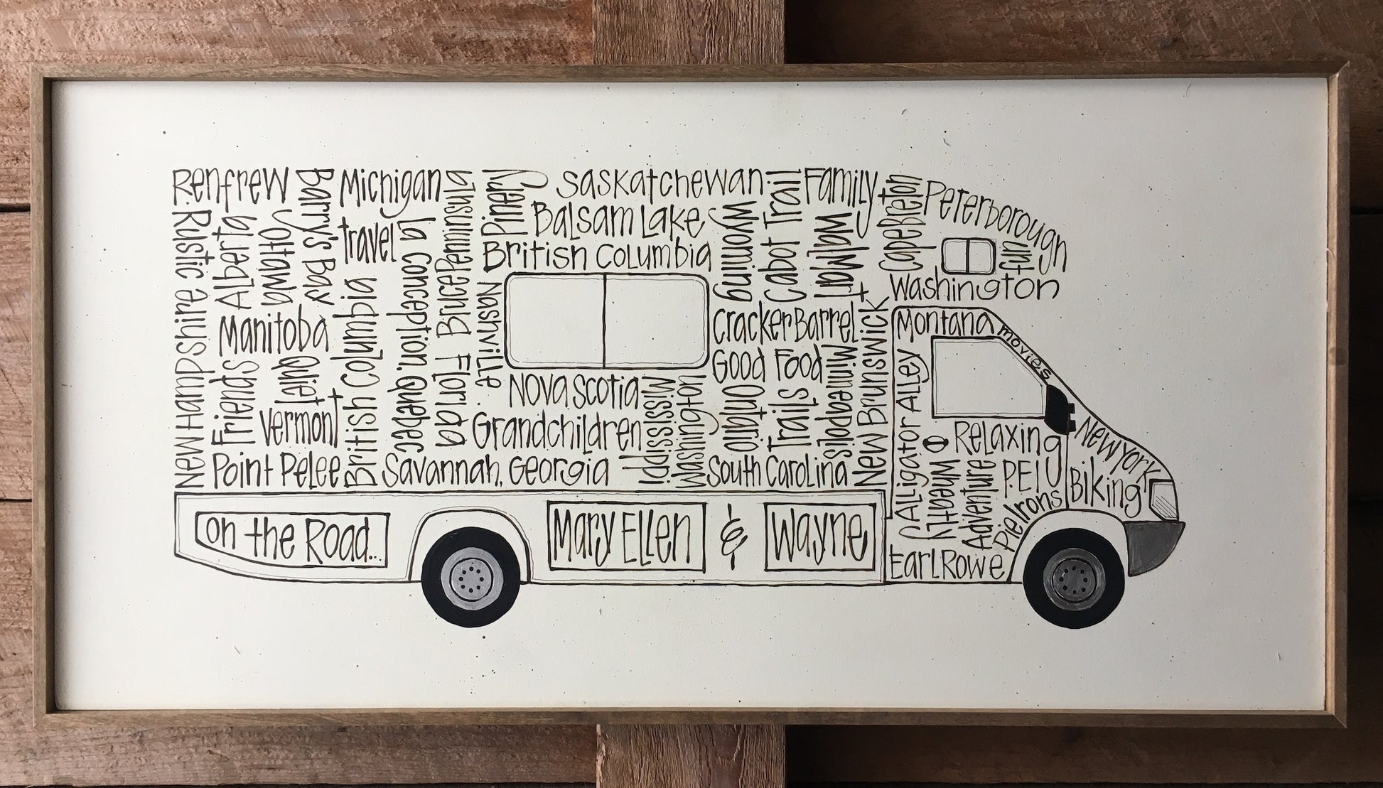 On the Road RV 16x24