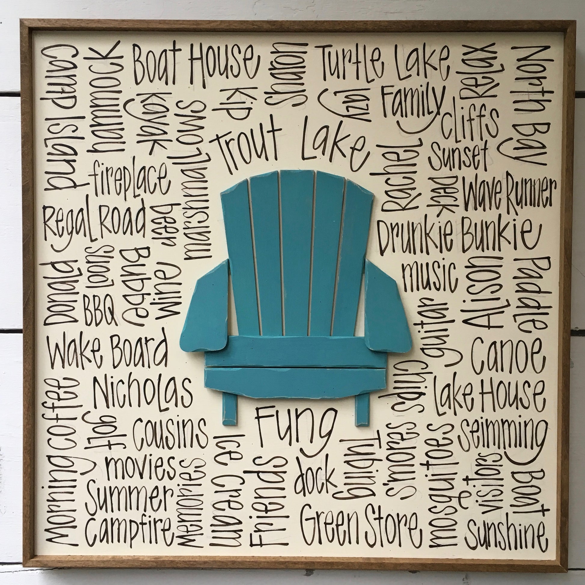 Simple Muskoka Chair 16x16