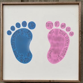 Sweet Little Toes 10x10