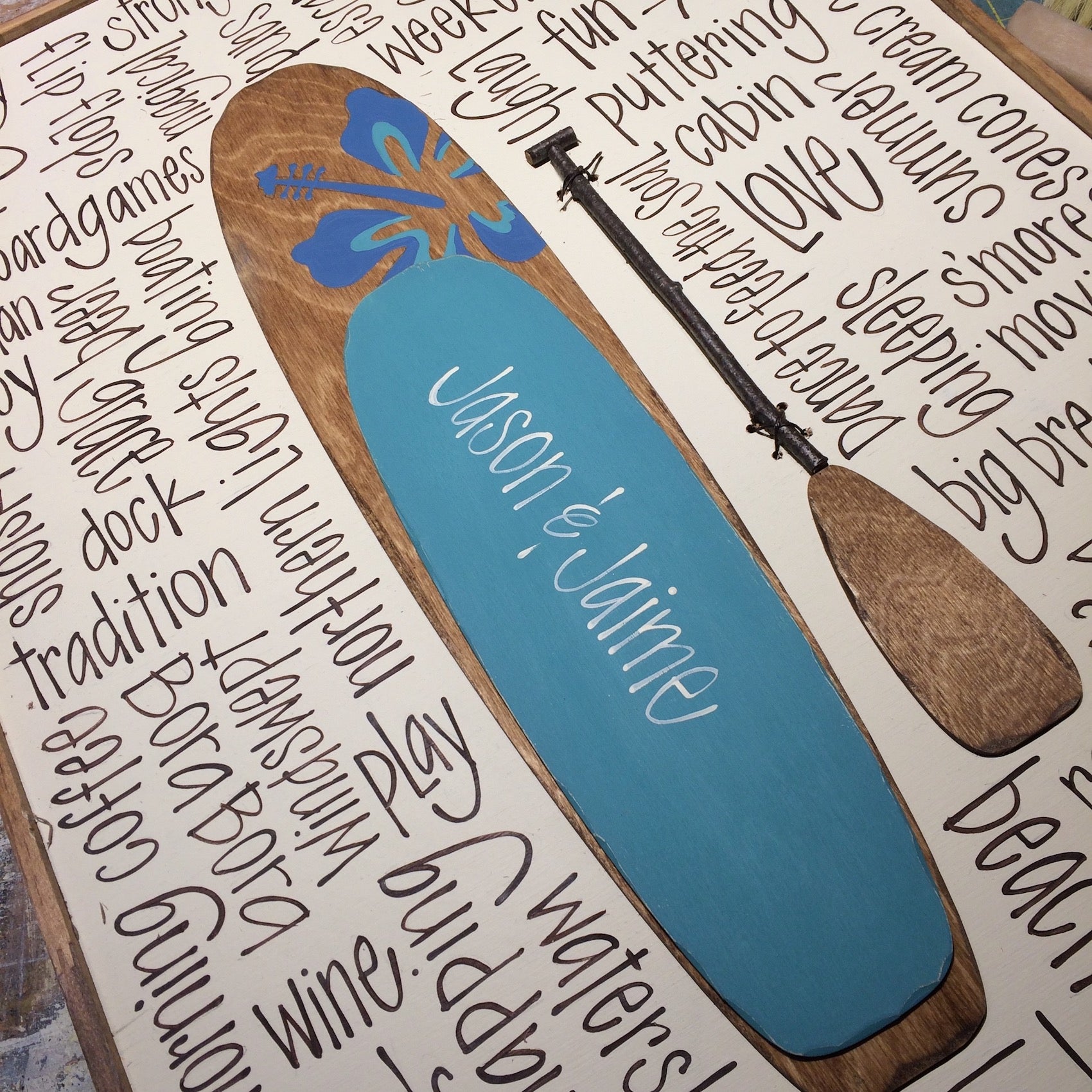 Paddleboard Passion 16x24