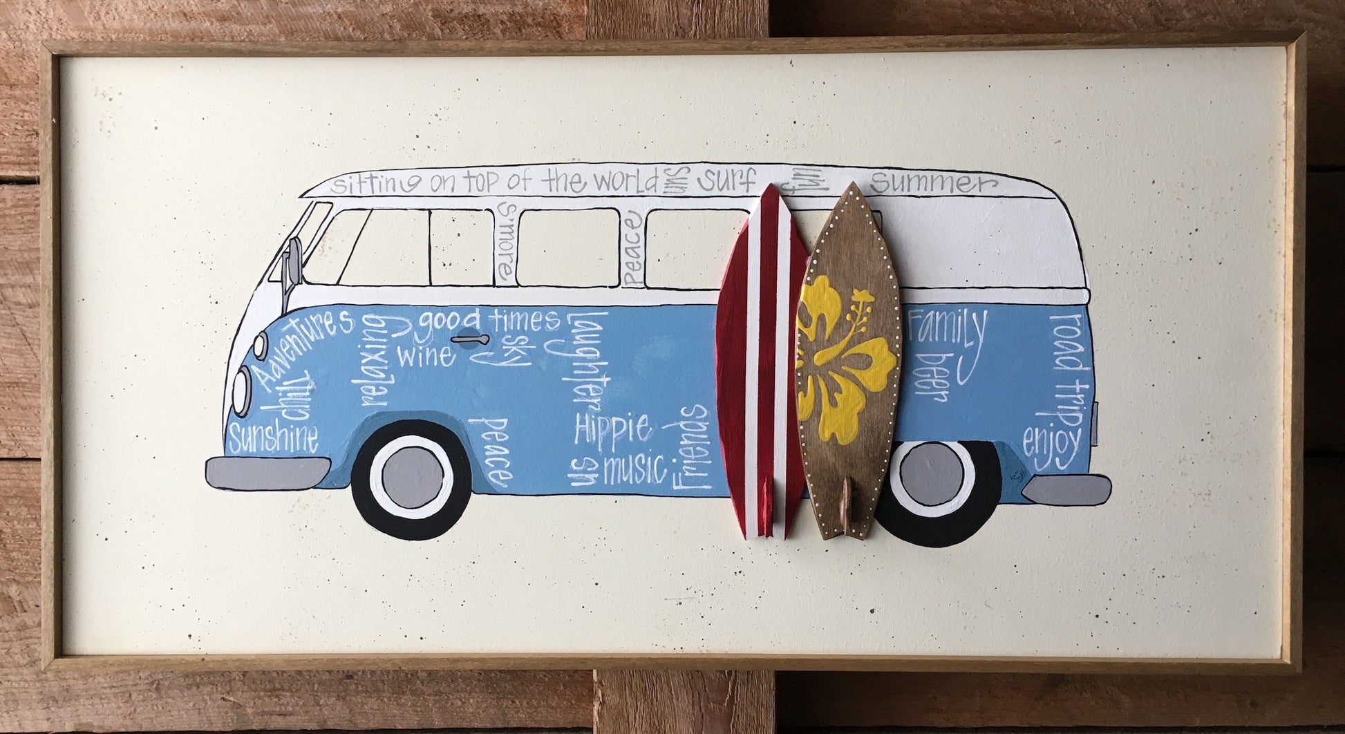 Hippie Van 12x24