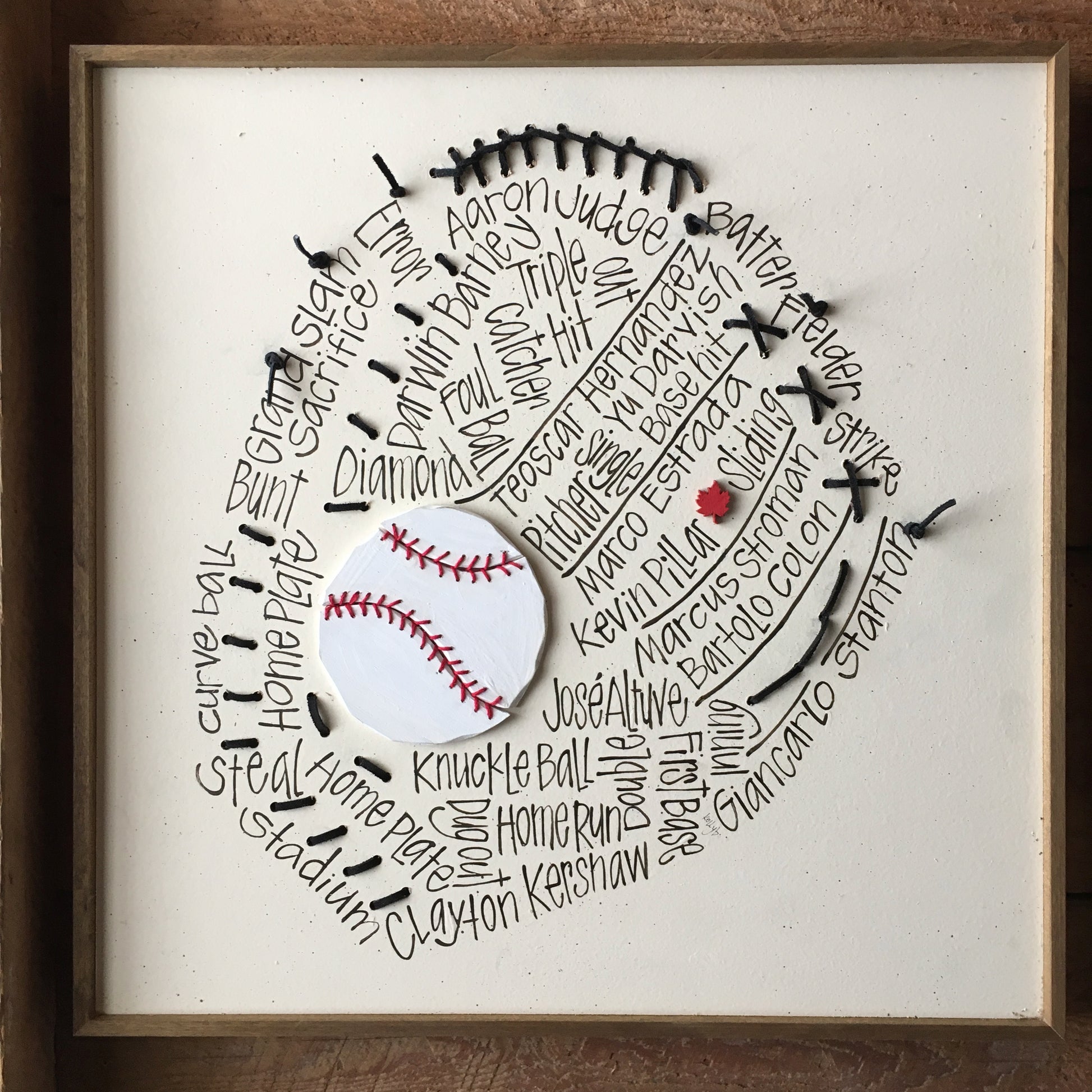 Baseball Glove 16x16